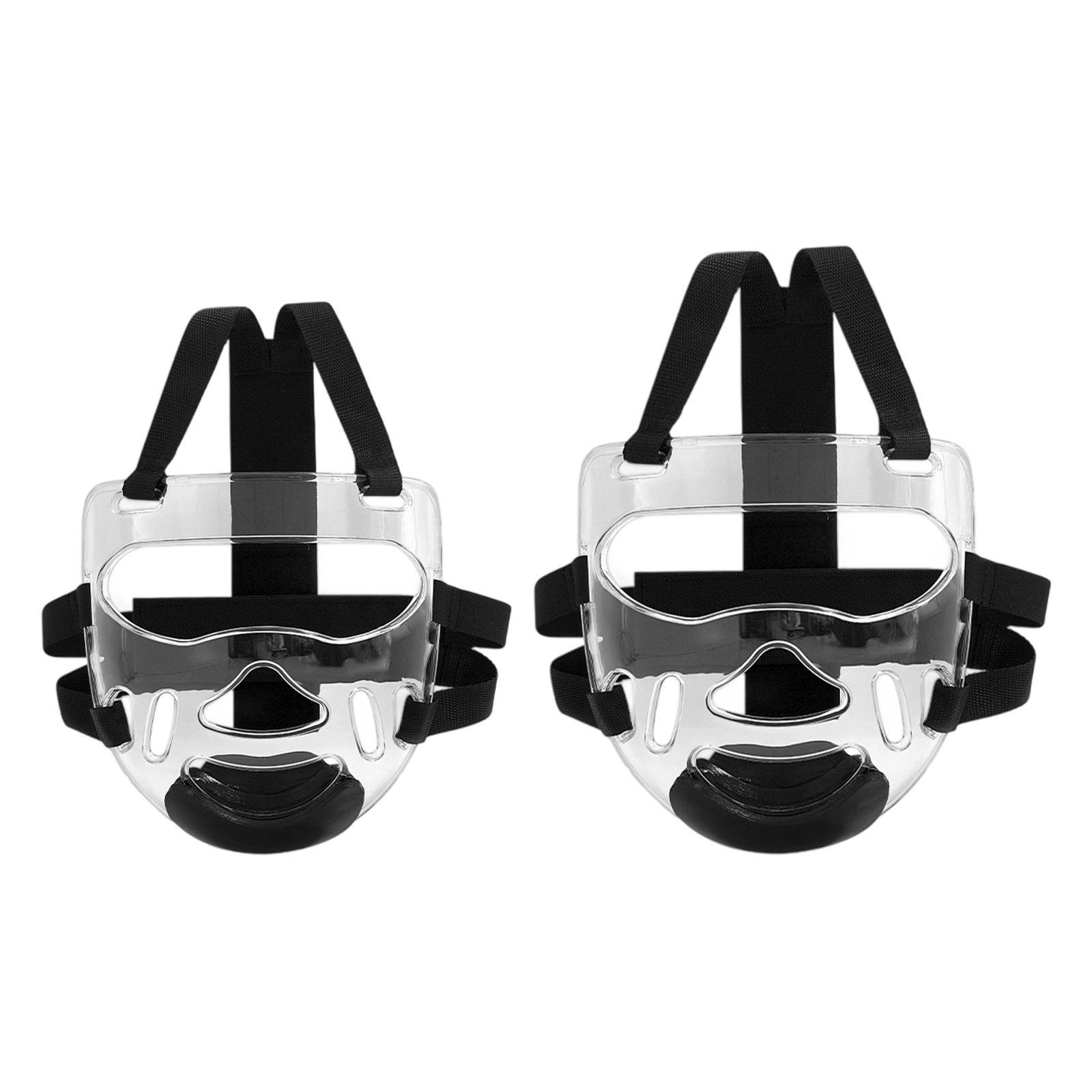 Kids Face Mask - Pelindung Wajah Taekwondo Transparan dari Busa
