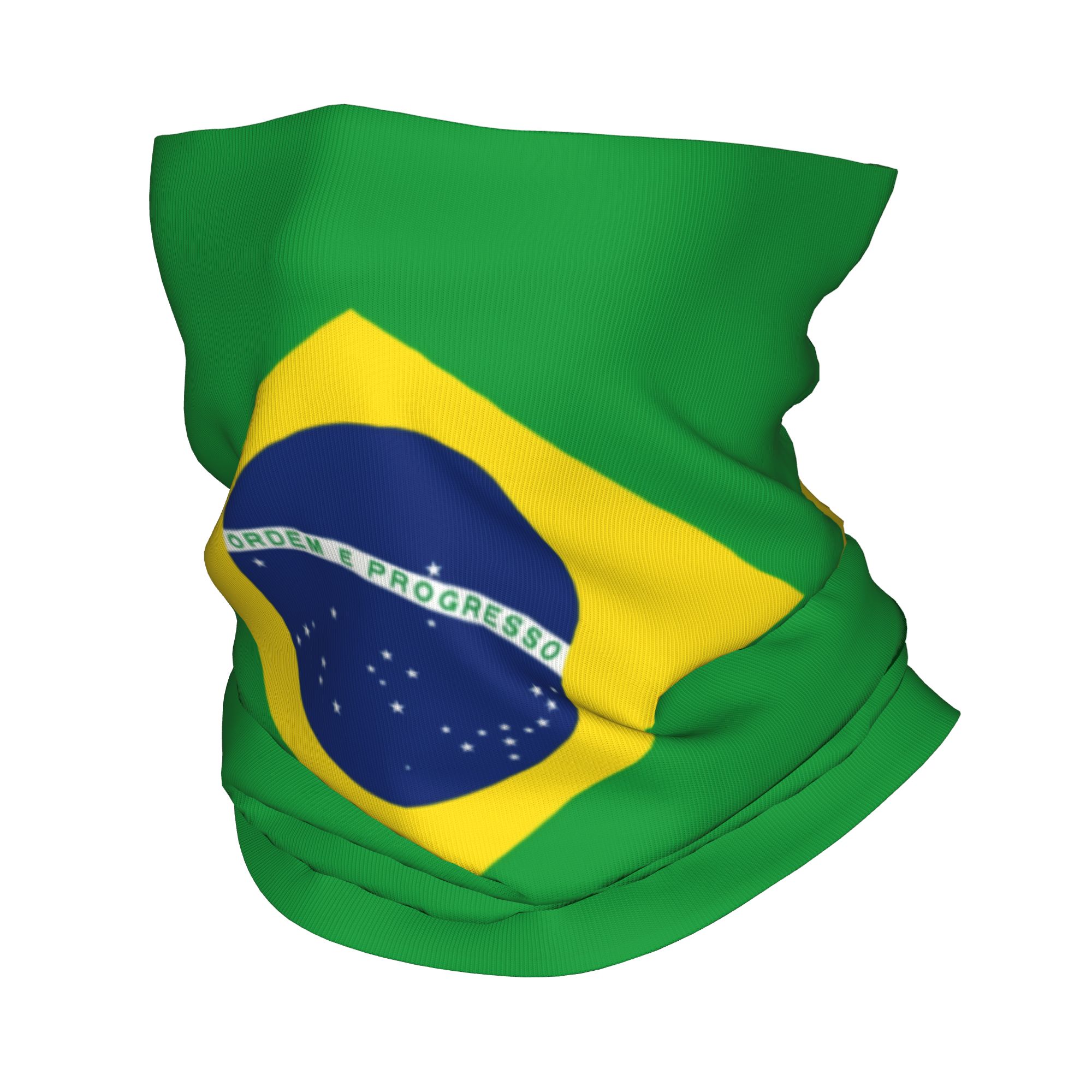 Bandana Bendera Brasil Kustom, - Neck Gaiter Face Cover ulasan dan harga