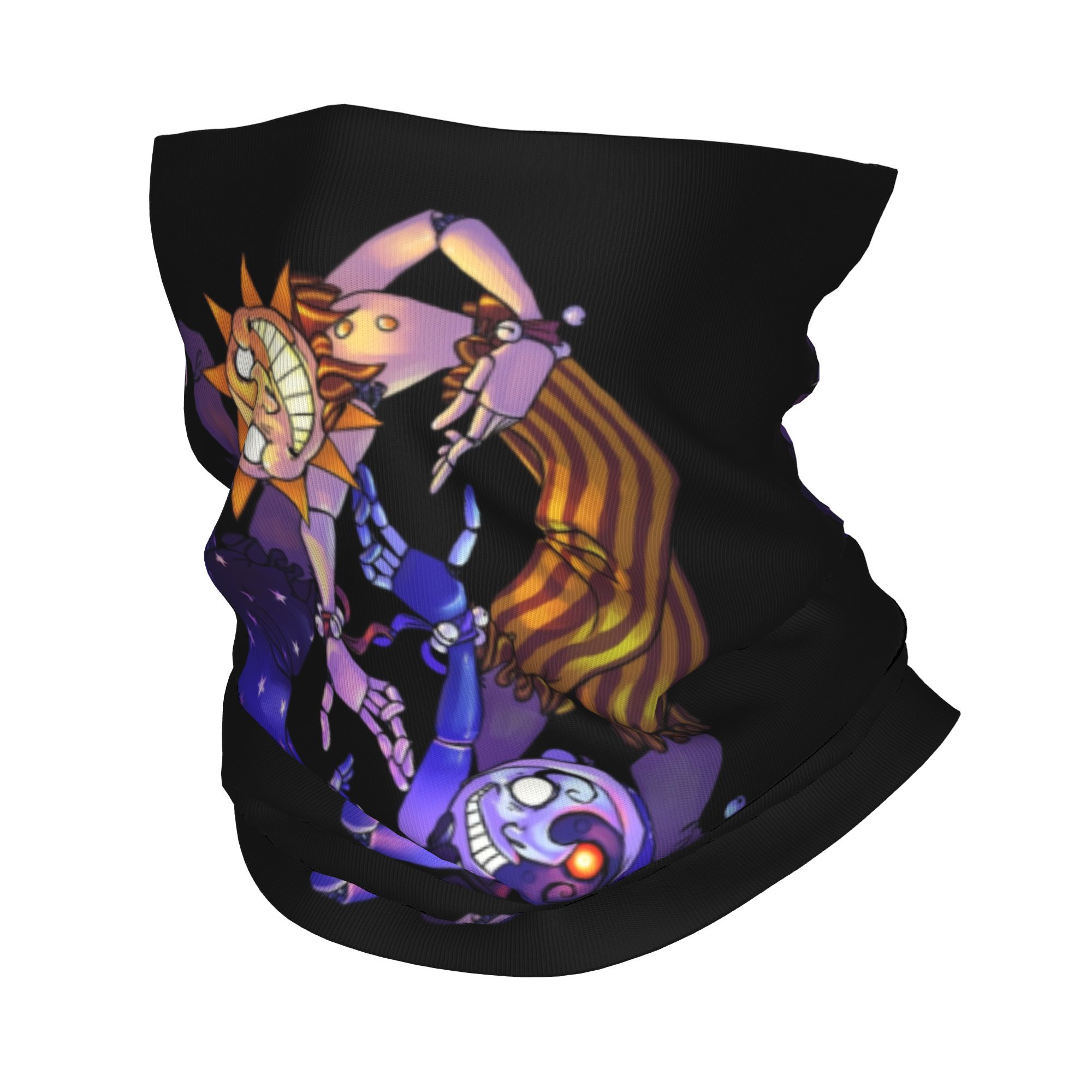 Sun And Moon FNAF Security Bre - Neck Gaiter Face Cover ulasan dan harga