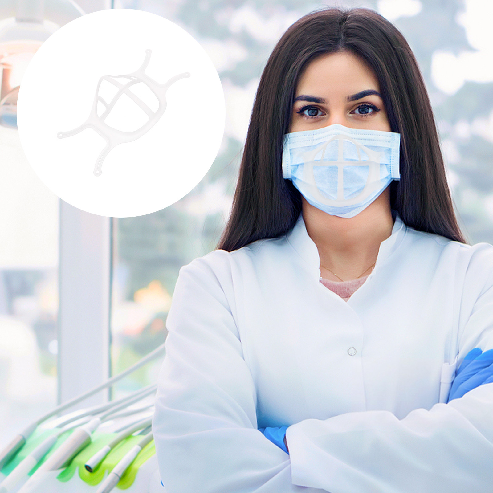 5 Buah Braket Dalam Masker Sil - Silicone Mask Bracket ulasan dan harga
